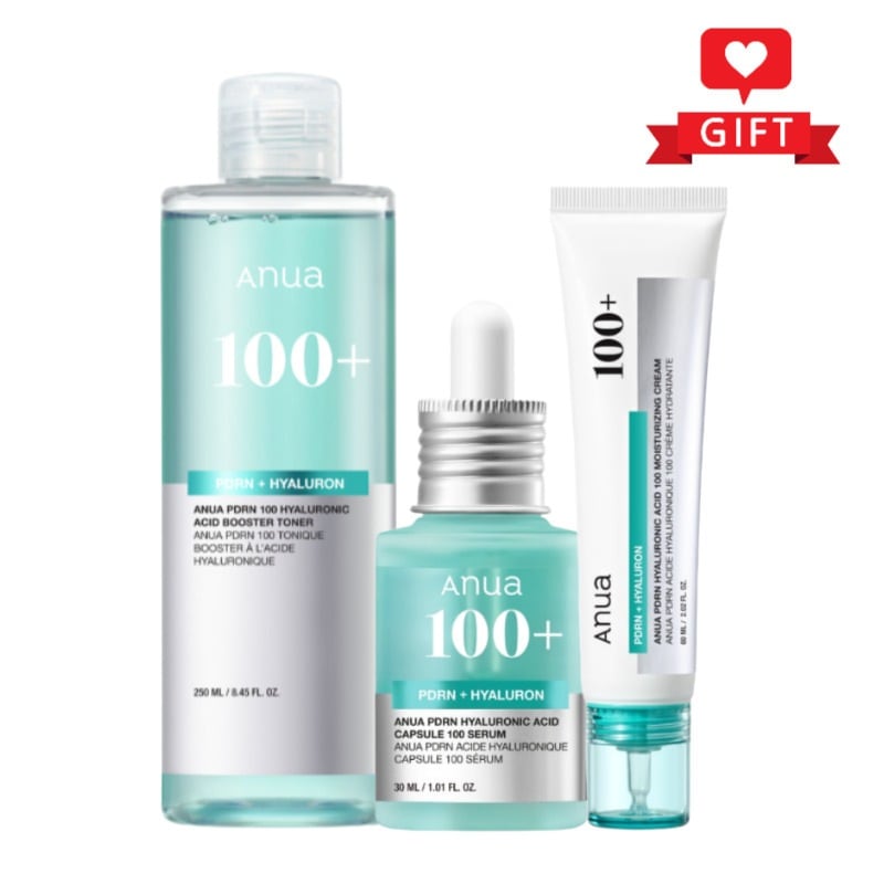 PDRN ヒアルロン酸 3種セット (セラム30ml+トナー250ml+クリーム60ml) / 韓国スキンケア / 保湿ローション / 敏感肌おすすめ