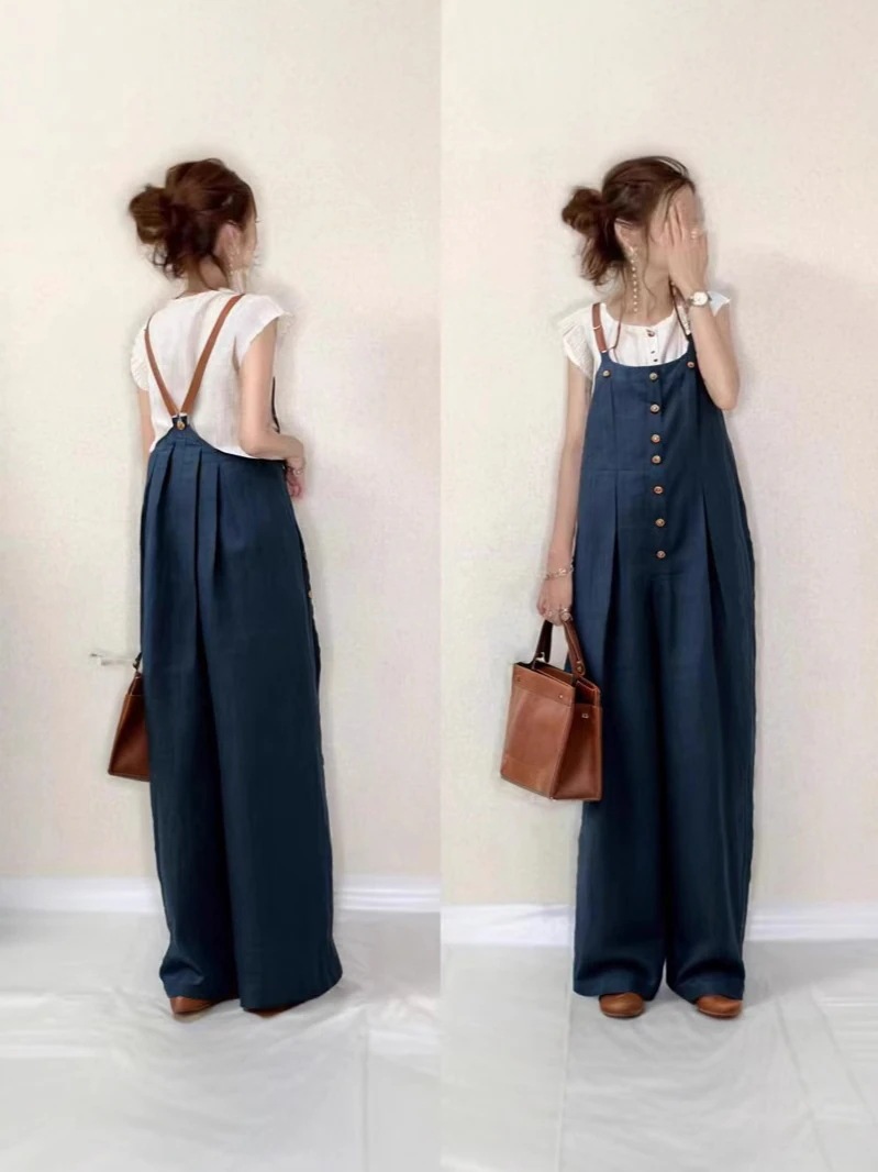 2025新作 サロペット レディース パンツ レディース ボトムス オーバーオール 夏 春秋 サロペット パンツ レディース 大きいサイズ 20代 30代 40代 50代