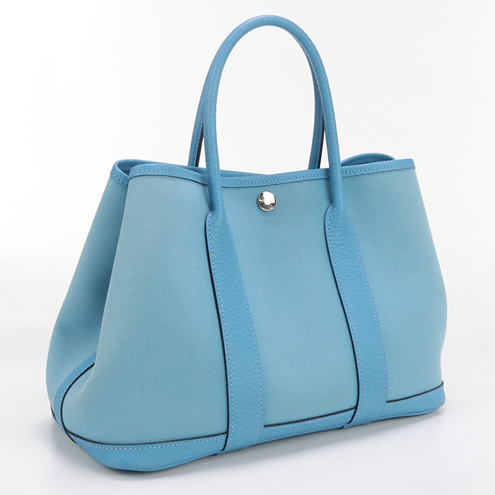 ガーデンパーティーTPM トートバッグ トワルオフィシエ ブルー【中古】 レディース Aランク