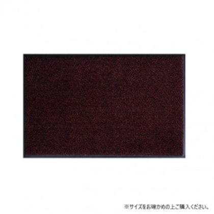 (クリーンテックス) 玄関マット Horse Stripe Black Scarlet 90x120 cm