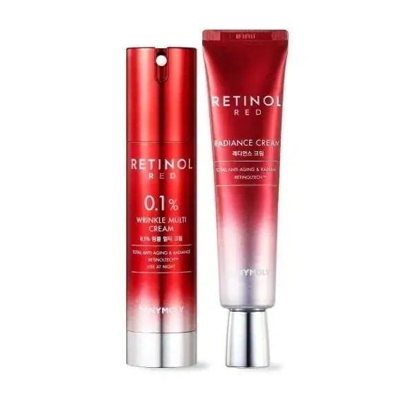 レッドレチノール 0.1% リンクルマルチクリームセット # バクチオール 0.5% #低刺激 #anti-aging