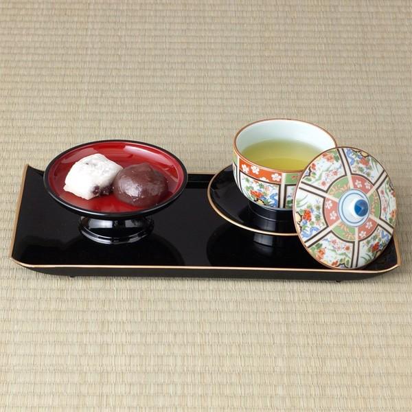お給仕セット 仏具 湯飲み 湯呑み 蓋 茶托 菓子台 お盆 トレー トレイ すべり止め 滑り止め 仏事 法事 寺 おもてなし 食器 有田焼 日本製