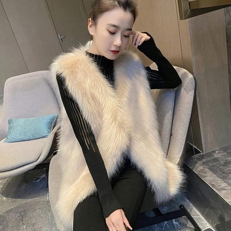 人気商品超目玉 秋冬 レディース ファーコート 毛皮コート レディースコート フェイクファー アウター ファーベスト　暖かい 　通勤　レディースアウター