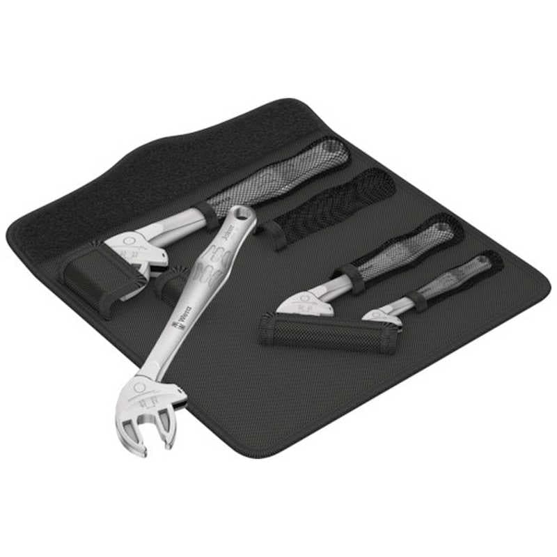 WERA社　Wera6004自動調整モンキーレンチセット4本組 　020110