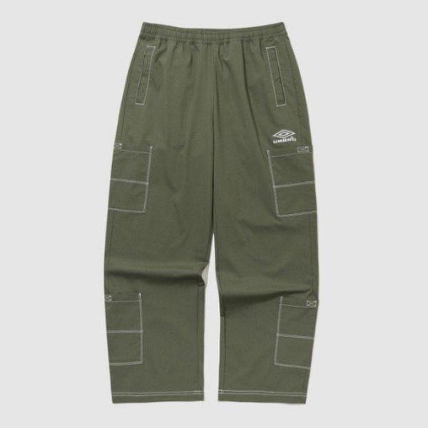 パンツ CQK UQ221CPT59-KAI クリスピータスランワイドカーゴパンツ / kHAKI