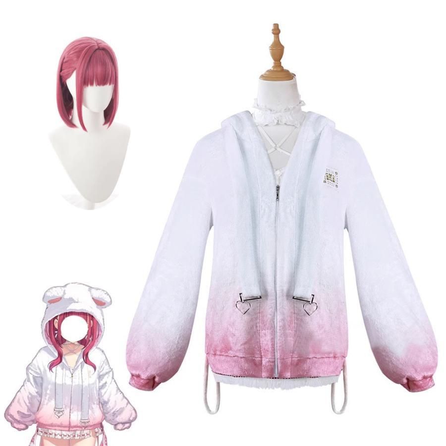 Hololive ホロライブ Vtuber 宝鐘マリン ほうしょう まりん パジャマ着 コスプレ衣装 日常服 ハロウィン クリスマス 仮装 文化祭