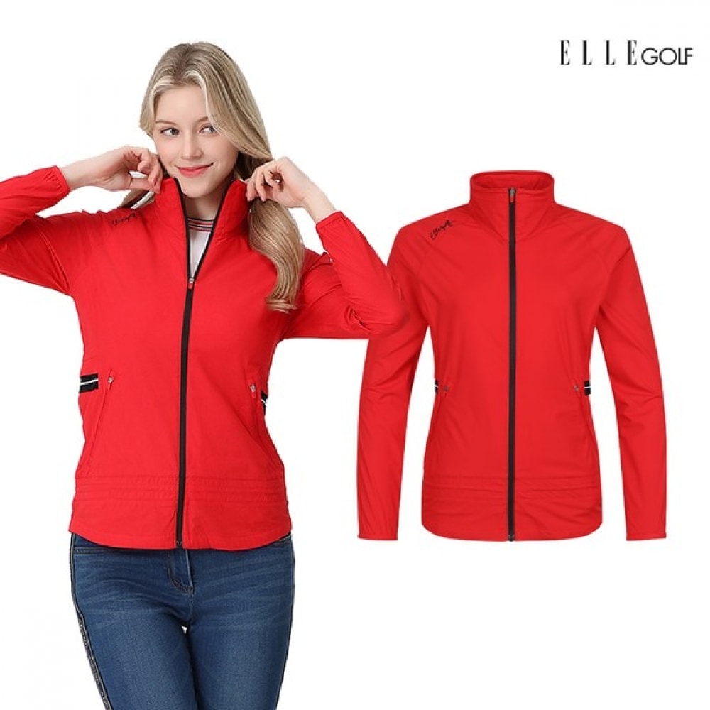 (エルゴルフ) ウィメンズポイントウィンドブレーカージャンパー_6G21351
