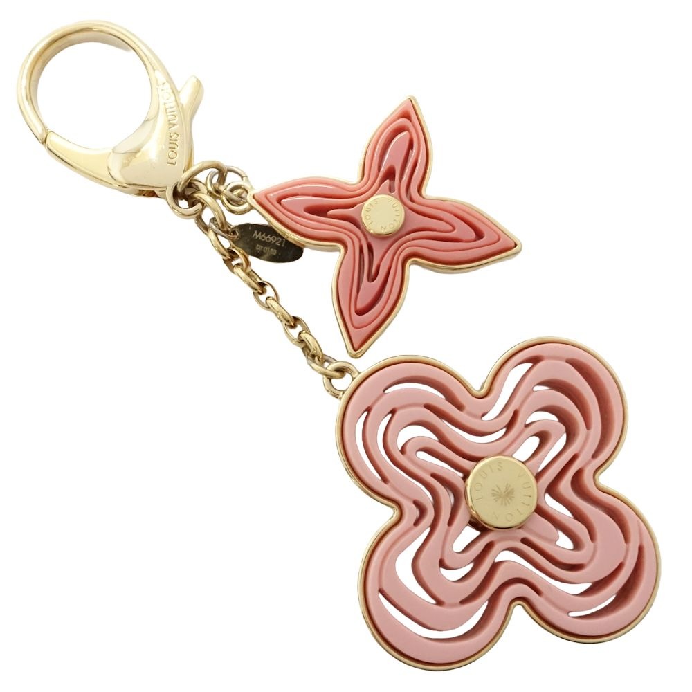 ビジューサックナイフ バッグチャーム M66921 キーホルダー ピンク レディース/181767【中古】