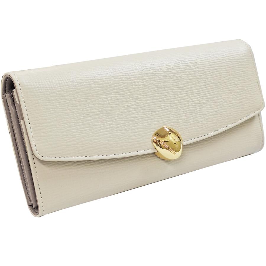 M KLEIN 長財布 レザー エクリュ レディース 2009-ECRU