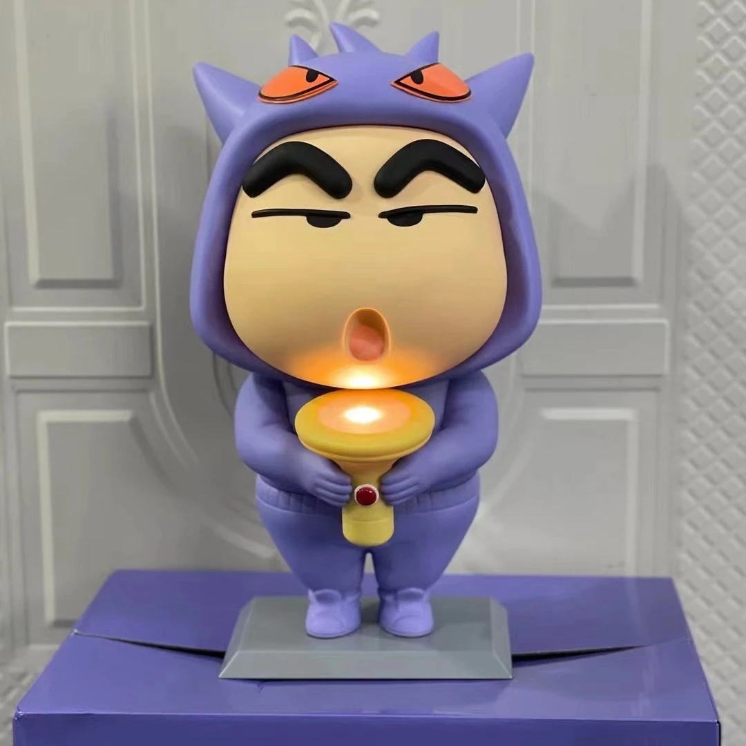 ゲンガークレヨンしんちゃん 1:1 オーナメントトレンディアニメハンドモデル漫画人形デスクトップオーナメント誕生日ギフト