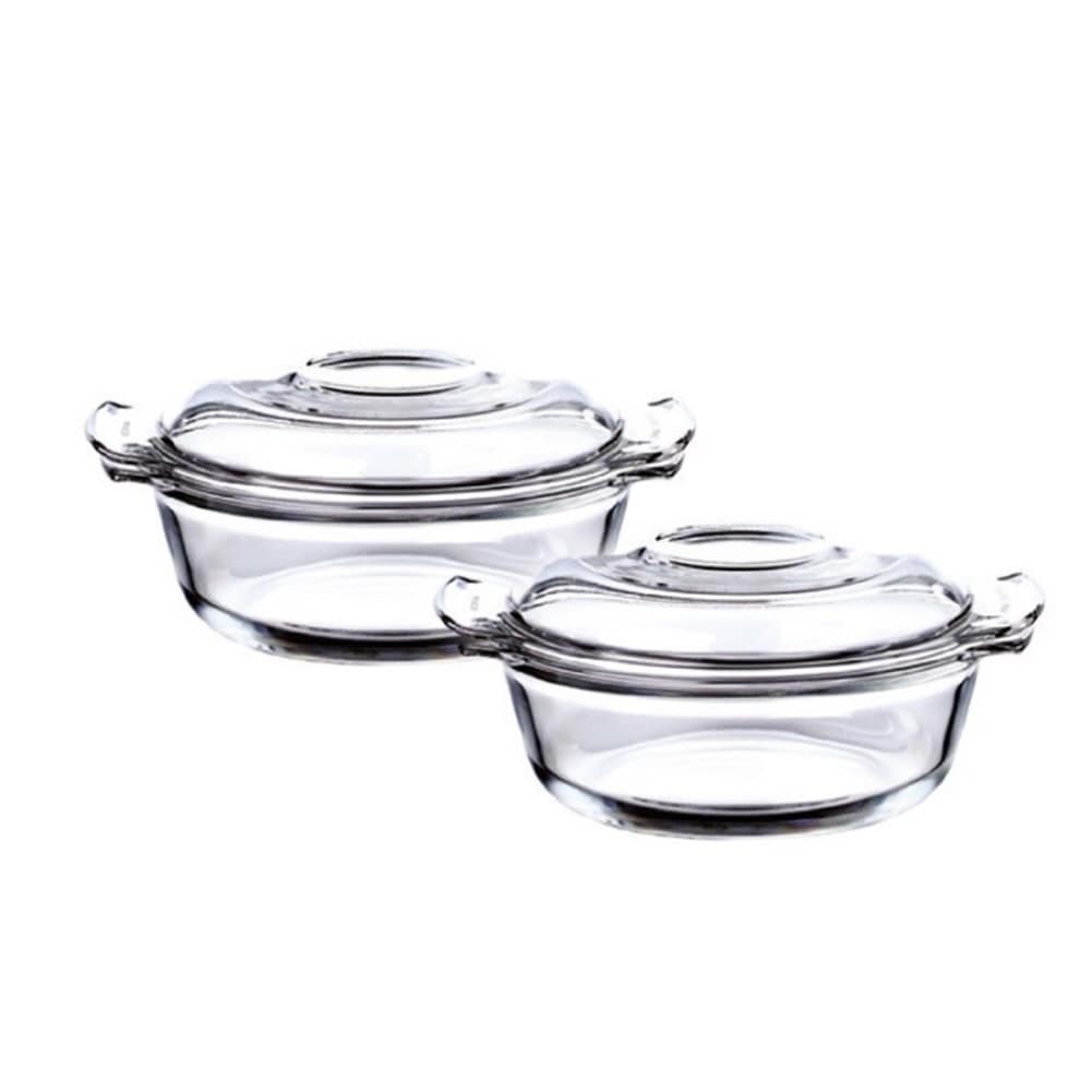 レンジクックチャーハン電子レンジガラス容器1030mlセット2P