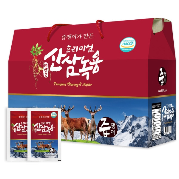 汁取り培養根山参 緑用汁 1箱 30包