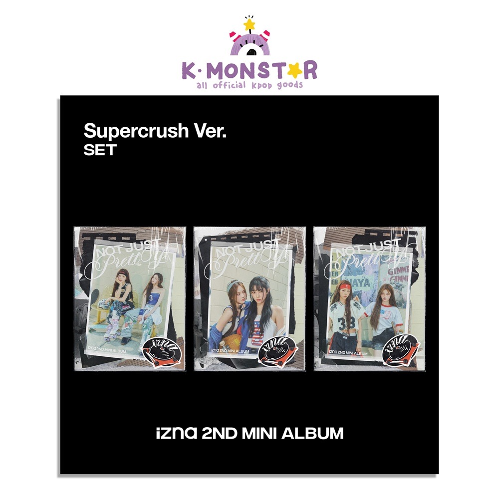 izna - Not Just Pretty / 2nd Mini Album (POSTERBOOK Ver.) 3種SET