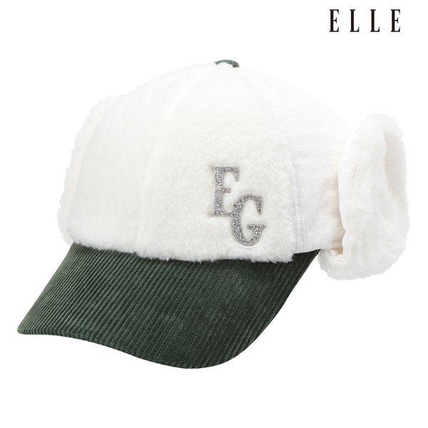 耳当てコーデュロイつばキャップ（女）6J87402-101_CJ