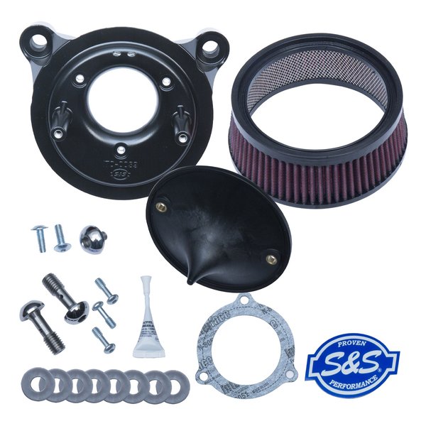 ステルス エアクリーナーキット カバーなし ツインカム 電子スロットル 08-17 170-0301B