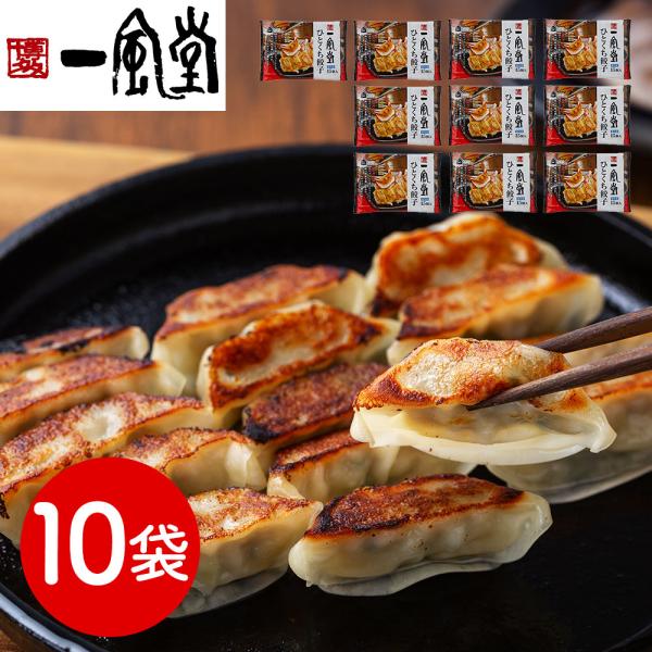 福岡 博多一風堂 博多ひとくち餃子 10袋 SISK