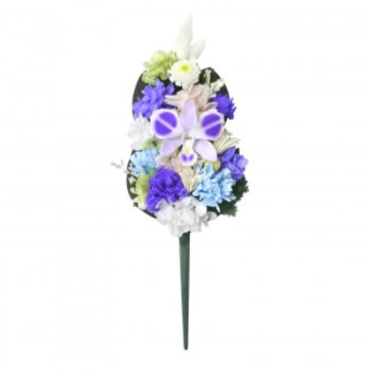 お供え用 プリザーブド仏花 プリザーブドフラワー 藍花(あいか) L C34561L
