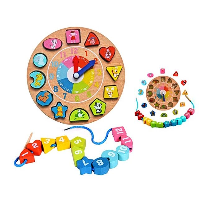 木のおもちゃ積み木 形合わせ はめ込み ブロック 年末のプロモーション特価 数字認識 幾何認識 知育玩具1921 図形勉強