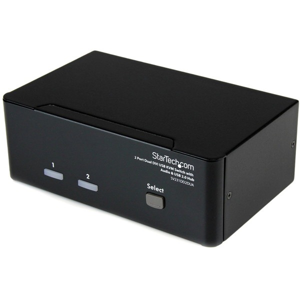 SV231DD2DUA [2ポートデュアルDVI対応USB接続KVMスイッチ] メーカー直送