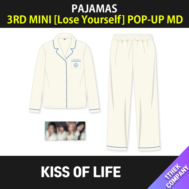 [購入金額特典]（PAJAMAS）KISS OF LIFE 3RD MINI ALBUM [Lose Yourself] POP-UP MD