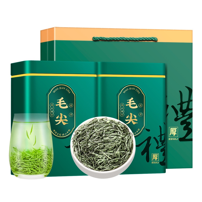茶緑茶スペシャルマオジアン2023本物のスプリングティーテンダーバッドと強力なフレグランスギフトボックス