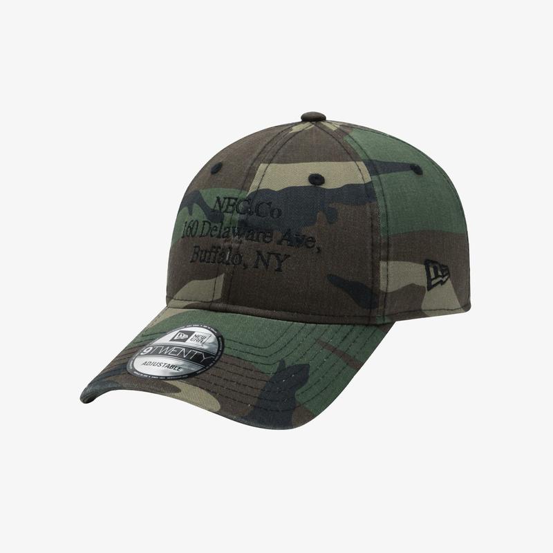 男女共用チノスクリプトロゴ アンストラクチャードボールキャップ ウッドランドカモ 13784818