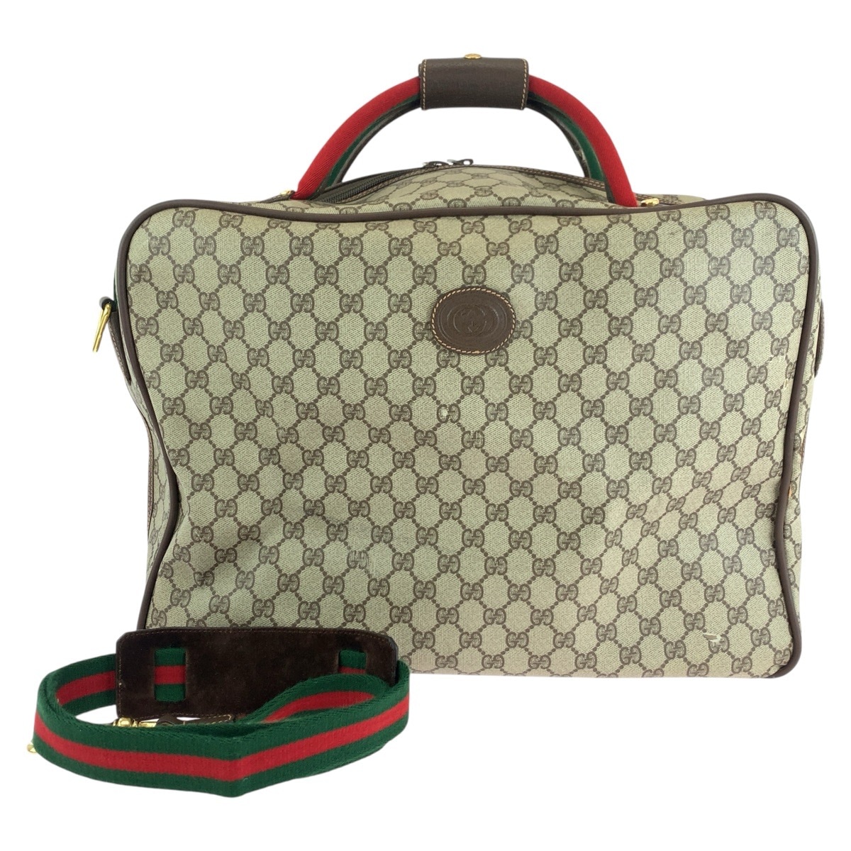 オールドグッチ シェリーライン インターロッキング ブラウン ゴールド金具 GGスプリームキャンバス/レザー 012 39 0063 ボストンバッグ ショルダーバッグ 2way レディース 41112 39,130円