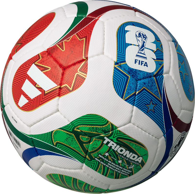 2026 FIFAワールドカップ レプリカ5号球モデル トリオンダ リーグ ルシアーダ サッカーボール 25AW (ADF522LU)