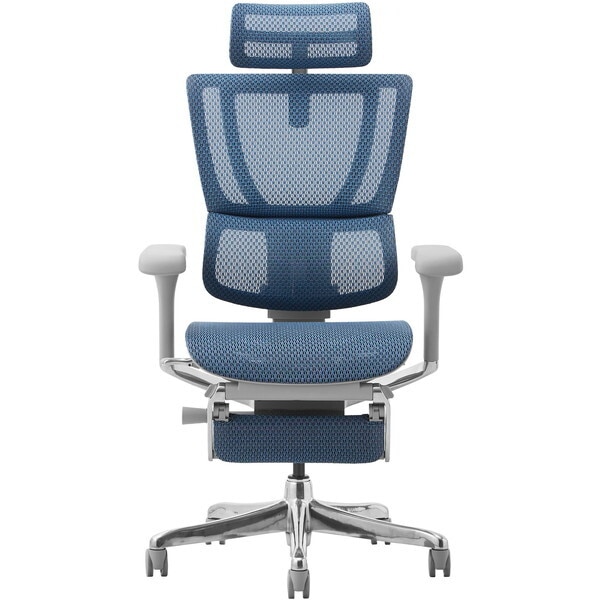 関家具 459651 Ergohuman FIT2-LPL-DR-GF-BL グレーフレーム×ブルー オフィスチェア メーカー直送