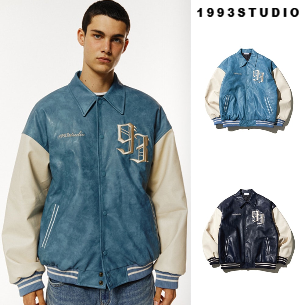 [1993studio] Vintage Varsity Jacket