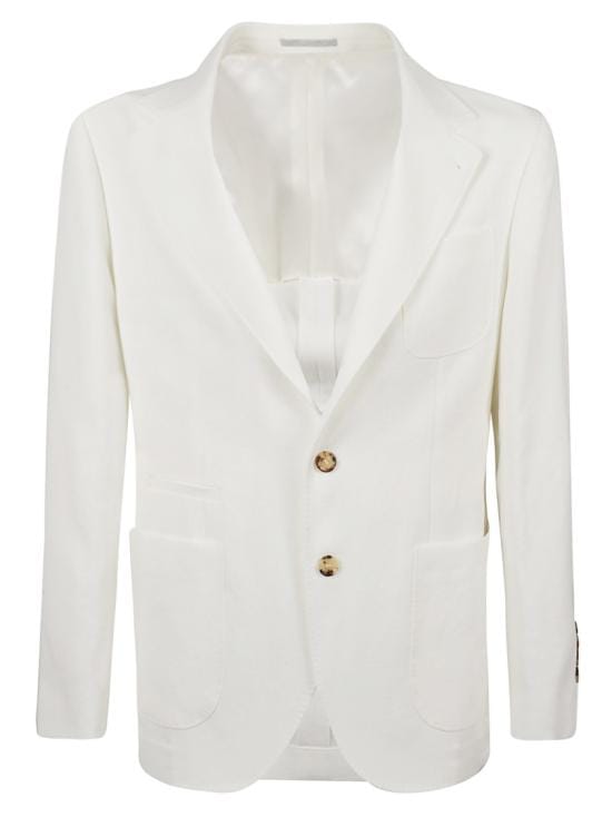 BRUNELLO CUCINELLI Men Jacket MW4317BND C802 White