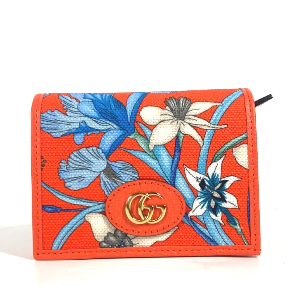 GUCCI Blind for Love 二つ折り財布 GUCCI グッチ 二つ折り財布 レディース GGマーモント ブラック