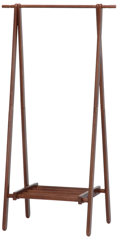 不二貿易 15192 木製ハンガー ジョイント(ブラウン) 15192フジボウエキ