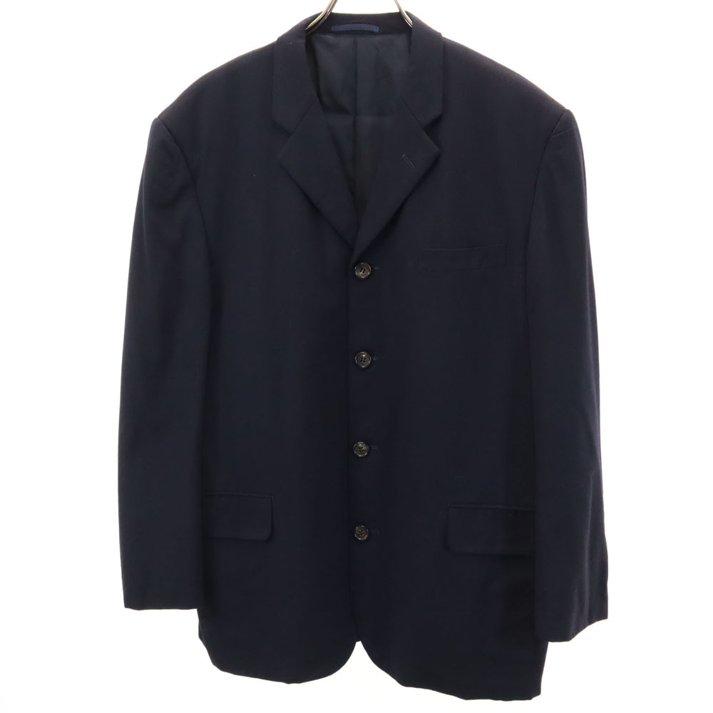 コムデギャルソンオム 1997年 90s 日本製 オールド テーラードジャケット M ネイビー COMME des GARCONS HOMME ブレザー アンコン メンズ