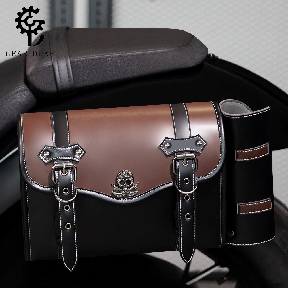 熱売ハレ太子レトロなオートバイのサイドバッグ個性大容量装置オフロードバイクのバッグ防水 サイクリングバッグ