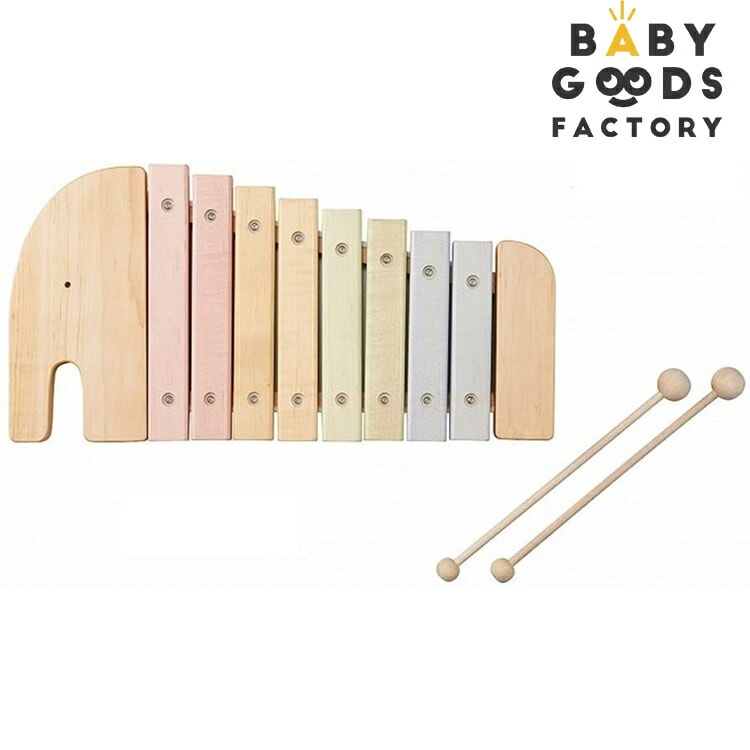 エレファントシロフォン Ed.Inter エドインター 知育玩具 木のおもちゃ 木琴 日本製 楽器 音が出る 幼児楽器 アルコール除菌OK 男の子 女の子 2歳 プレゼント ギフト クリスマスプレゼ