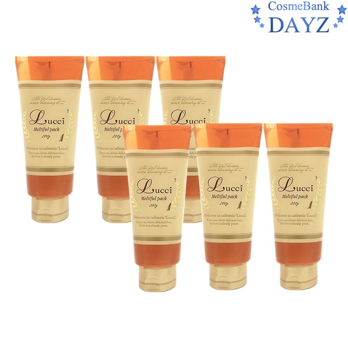 フォード ルッチ メルティフルパック 200g 6点セットヘアトリートメント【ミアンビューティー／三口産業】