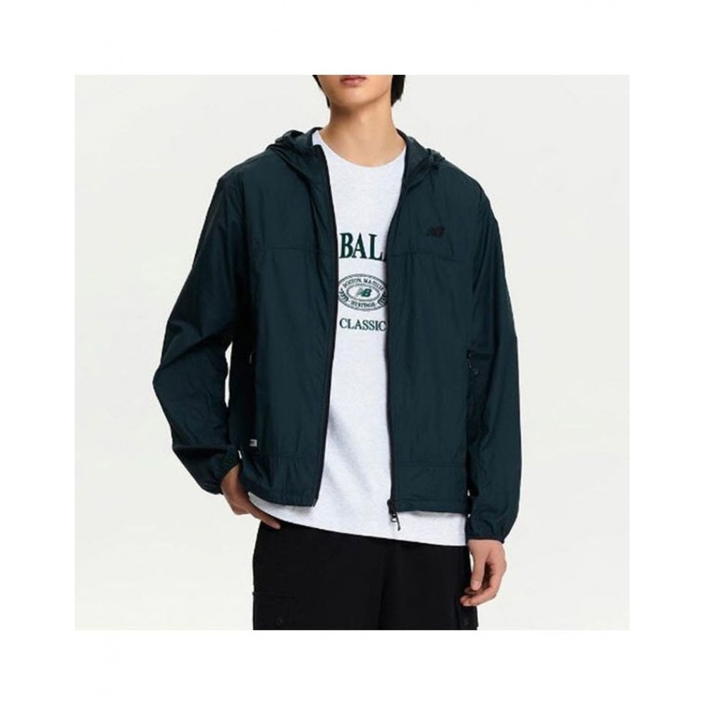 ニューバランス シューズ UNI スモールロゴ 軽量 ウインドブレーカー NBNAE21013-BS