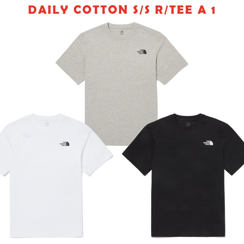 韓国正規品保証 関税負担なし NI7UQ35A DAILY COTTON SS R TEE A 1デイリー 基本 着装 男子 女子 人気 韓国 ファッション 男女共用 アウトドア