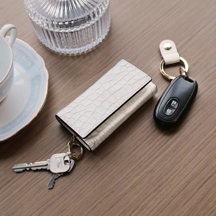 ヒマラヤクロコダイルレザーキーケース本革