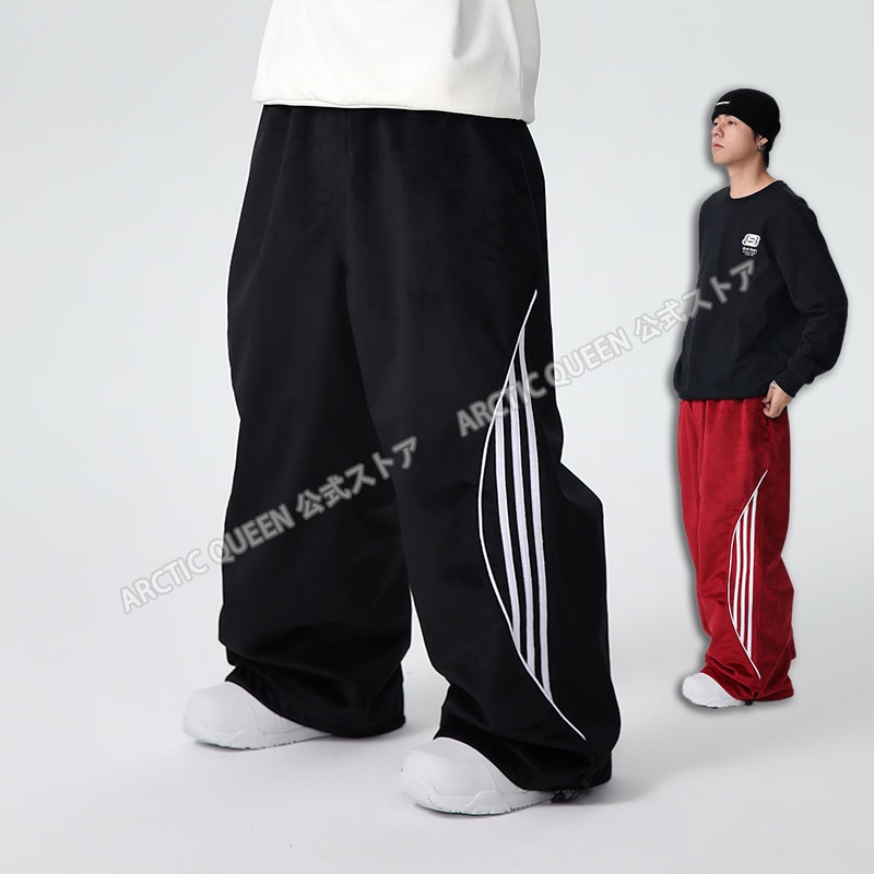 2024新作 韓国風 スキーパンツ メンズ レディース スノーボードウェア スノーパンツ 防風/防雪/撥水防止 男女通用 パンツ