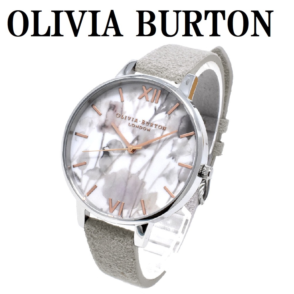 オリビア バートン OB16VE13 腕時計 クォーツ アナログ 電池式 ウォッチ レディース ホワイト ライトグレー 1年保証