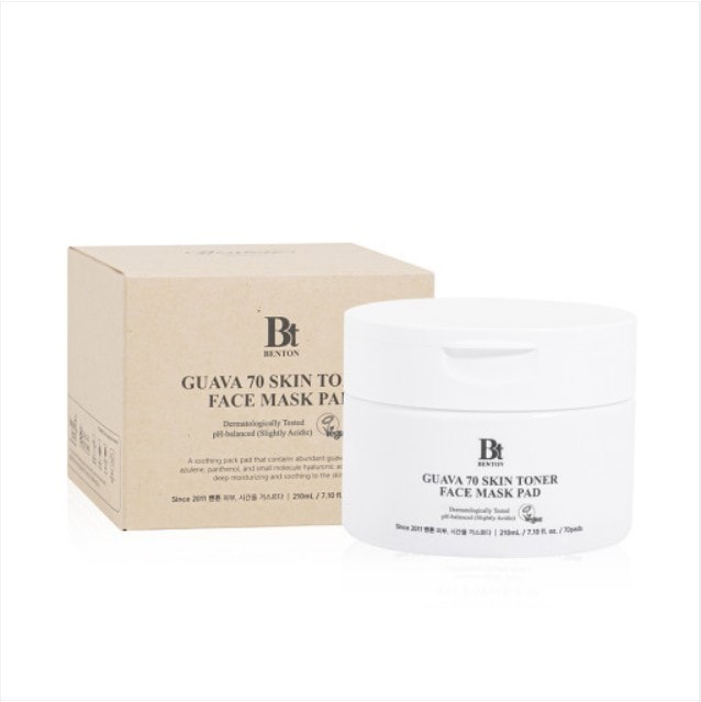 グアバ 70 トナー 水分 パッド パック 70枚 (鎮静/弾力/保湿/栄養供給/活力/しわ防止)