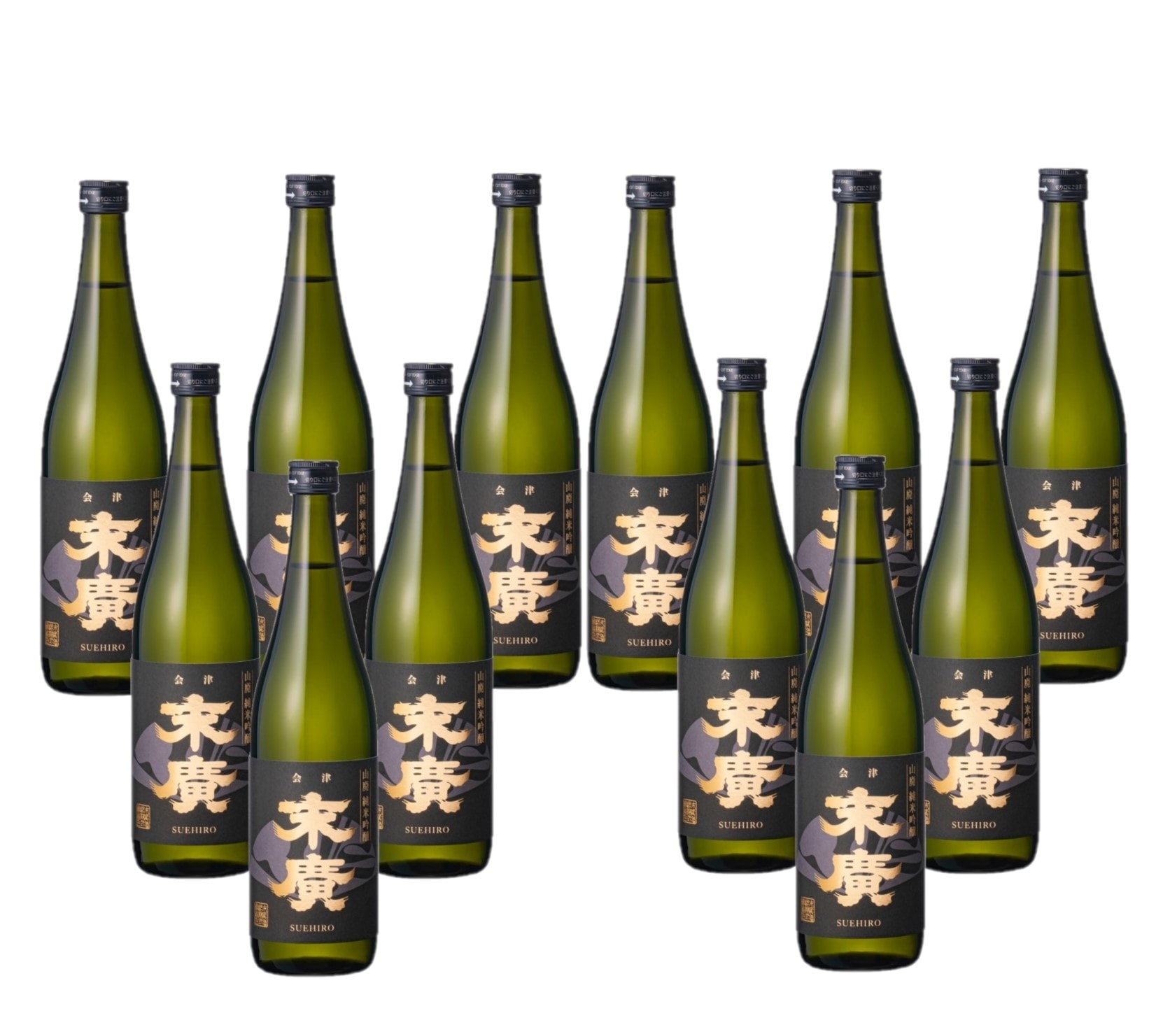 【送料無料】 日本酒 末廣酒造 山廃純米吟醸 末廣 すえひろ 720ml×1ケース/12本