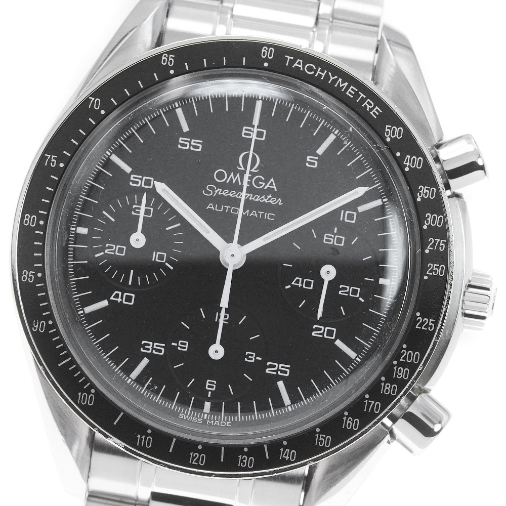 オメガ OMEGA 3510.50 スピードマスター クロノグラフ 自動巻き メンズ 保証書付き_756082【中古】
