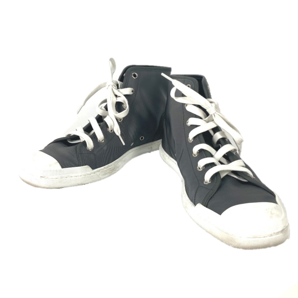 スニーカー エクスプレス 紐 靴 シューズ ハイカット ナイロン グレー