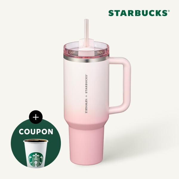 【starbucks】 スターバックス SS スタンレー ピンク ケンチャー タンブラー 1183ml 韓国スタバ
