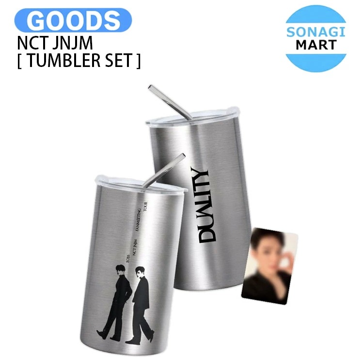 国内発送 NCT JNJM [ TUMBLER SET ] FANMEETING TOUR DUALITY MD / 公式グッズ / 予約商品