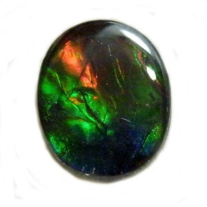 アンモライト トリプレットルース 約8x10mm 2.01ct 裸石 ルース アンモナイト //1点