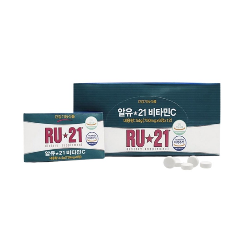 [RU-21] [アールユー21] 750mg x6粒 x12